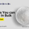Buy salt in bulk