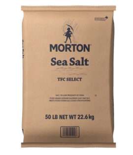 Morton TFC Select Sea Salt 50lb Bag