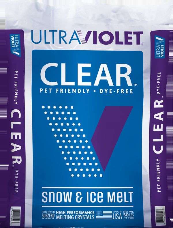 UltraViolet Clear Ice Melt (Dye Free)